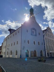 Abensberg Rathaus - Außenansicht